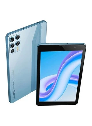 **Oteeto Tab 8 Tablet** 8-inch display 8GB RAM 256GB internal storage Octa-core processor up to 1.8GHz 5G network support 5000mAh battery 13MP rear camera 5MP front camera Android 13 Gray color Bluetooth support