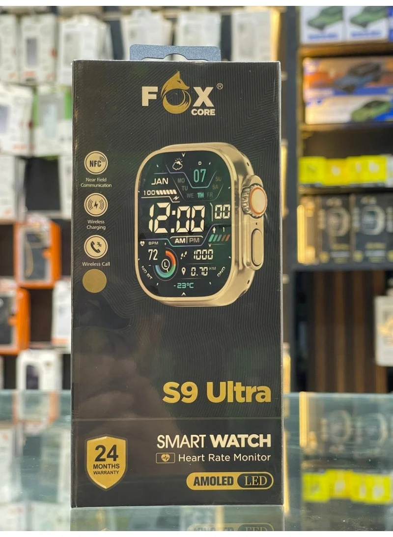 ساعة ذكية S9 الترا 49 ملم فوكس كور
