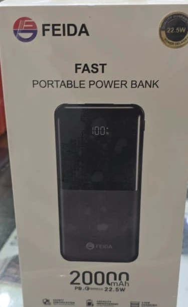 عرض من شركة فيدا بطارية 10000+ 20000 تدعم الشحن السريع