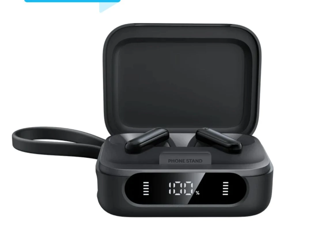 سماعات Soundcore P41i من Anker، سماعات أذن لاسلكية بتقنية إلغاء الضوضاء النشط، بدون شاحن هاتف محمول أو محول Lightning، مدة تشغيل 12 ساعة، و192 ساعة مع علبة الشحن، مكالمات واضحة بتقنية الذكاء الاصطناعي مع 6 ميكروفونات، مقاومة للماء بمعيار IPX5، لون أسود، ضمان سنتينا