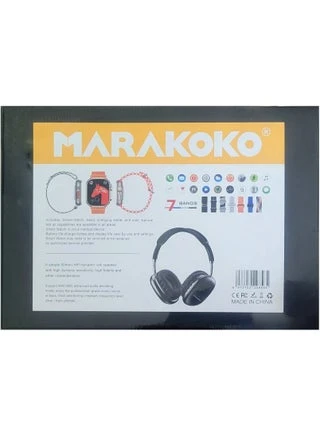 ساعة ذكية وسماعات رأس لاسلكية من ماركة ماراكوكو (Marakoko)