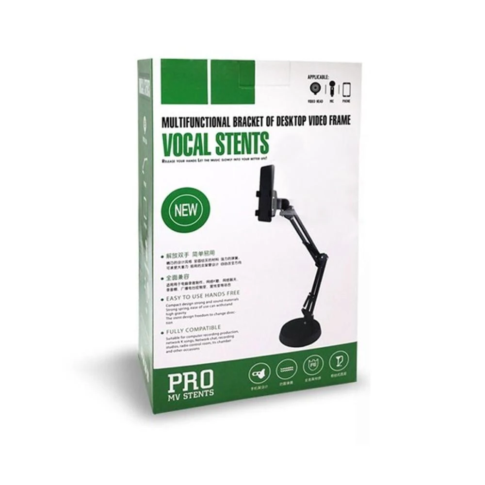 حامل متعدد الوظائف للهواتف المحمولة، إطار فيديو مكتبي، دعامات صوتية