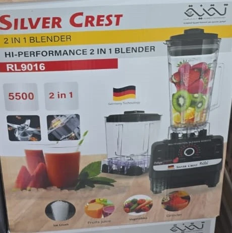 خلاط ومحضر طعام سلفركريست 1*2 – 5500 واط