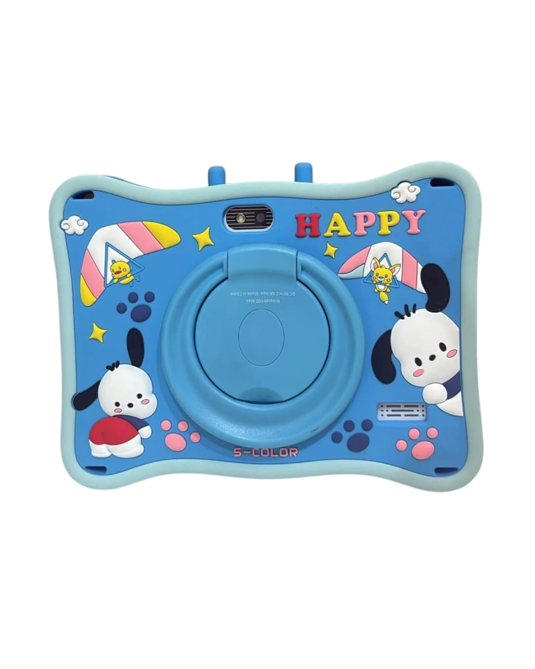 جهاز لوحي للأطفال من S Color – شاشة 7 بوصة، RAM 6GB، ذاكرة 256GB، وعمر بطارية طويل وخاصية التحكم الابوي وتطبيقات تعليمية - متعدد الالوان