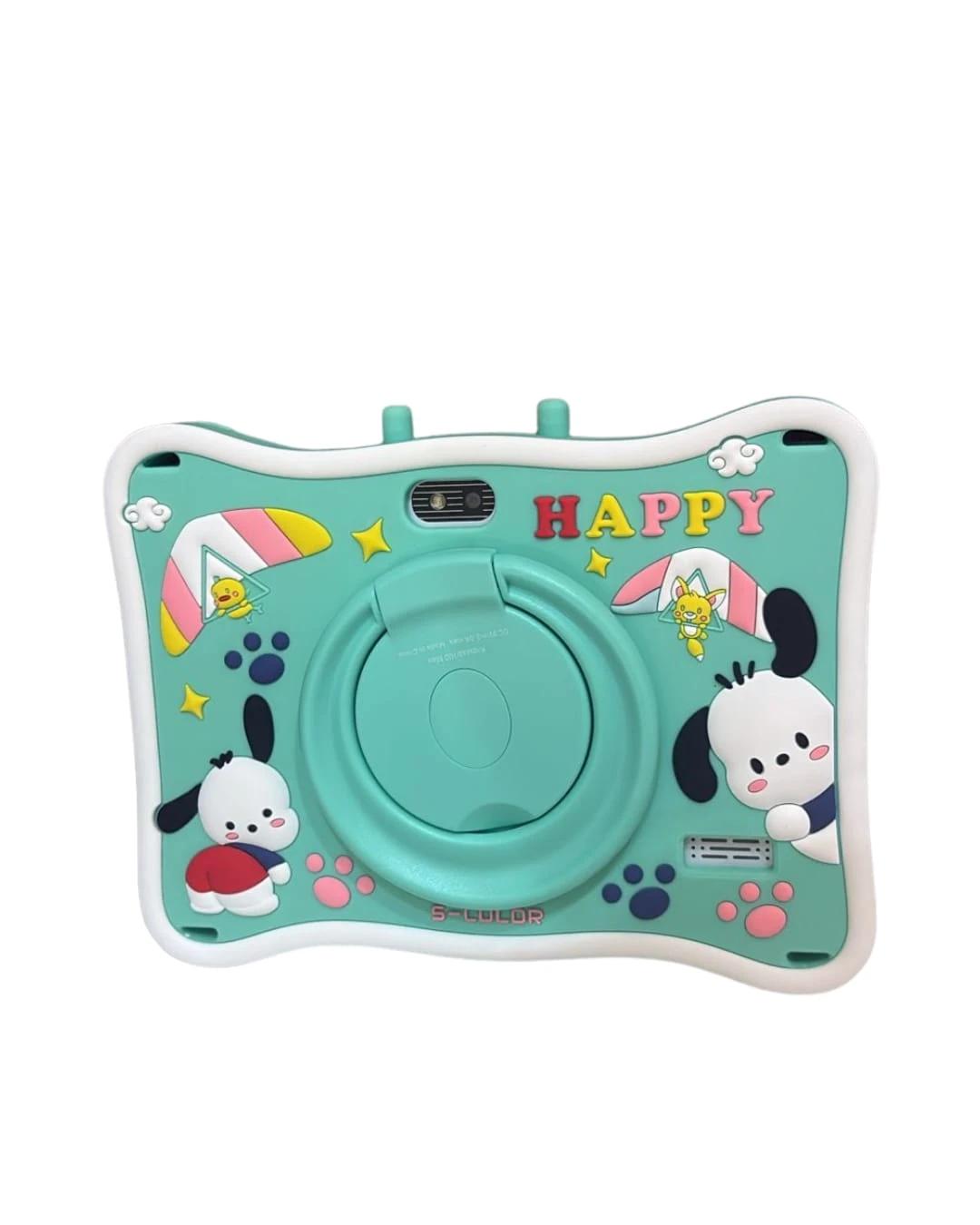 جهاز لوحي للأطفال من S Color – شاشة 7 بوصة، RAM 6GB، ذاكرة 256GB، وعمر بطارية طويل وخاصية التحكم الابوي وتطبيقات تعليمية - متعدد الالوان